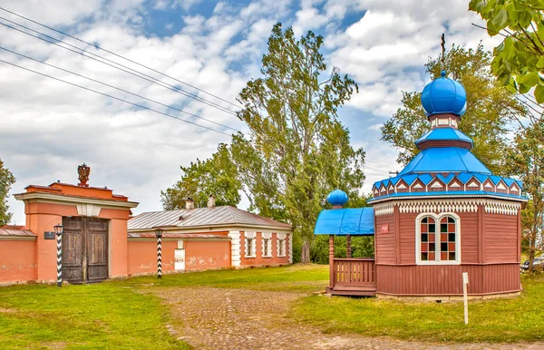 Tschuch Fassade Russland — Stockfoto