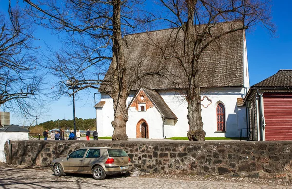 Jungfru Marias Katedral Borgå Datum För Fotografering Maj 2018 — Stockfoto