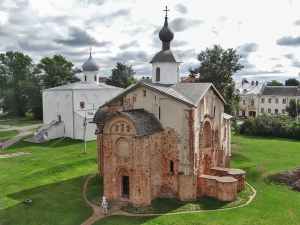 Eglise Paraskeva Vendredi Torgu Velikiy Novgorod Russie Date Tournage Août — Photo