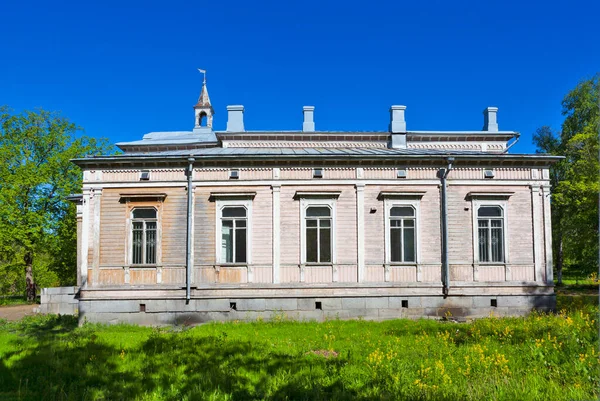 Het Stadhuis Sortavala Met Karelia Datum Van Schietpartij Juni 2017 — Stockfoto