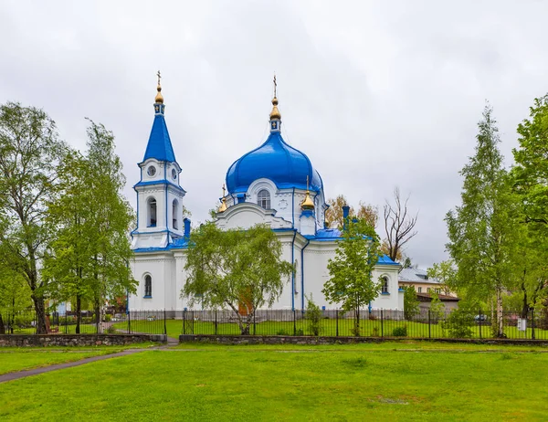 Church Nicholas Wonderworker Sortavala Karelia Russia Date Shooting Jun 2017 — Φωτογραφία Αρχείου