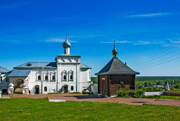 Σύνολο Του Μοναστηριού Νικολσκι Γκοροκοβέτ Περιοχή Βλαντιμίρ Ρωσία — Φωτογραφία Αρχείου
