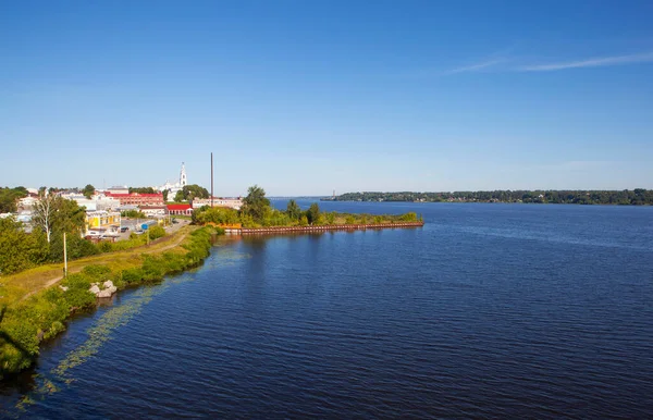 Kineshmas Historiska Centrum Regionen Ivanovo Ryssland — Stockfoto