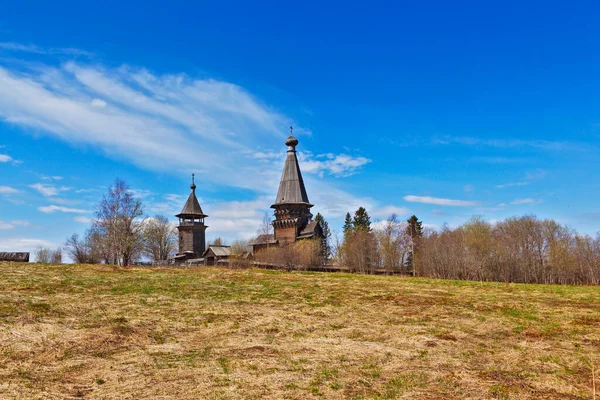 Chiesa Della Natività Della Vergine Nel Villaggio Gimreka Gimoretsky Pogost — Foto Stock