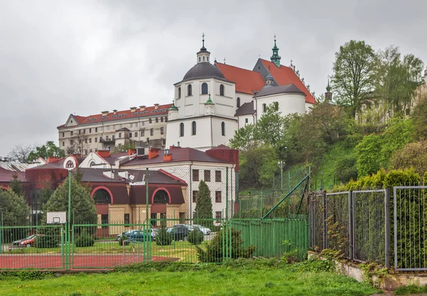 Klasztor Dominikanów Lublin Polska Data Fotografowania Kwietnia 2019 Roku — Zdjęcie stockowe