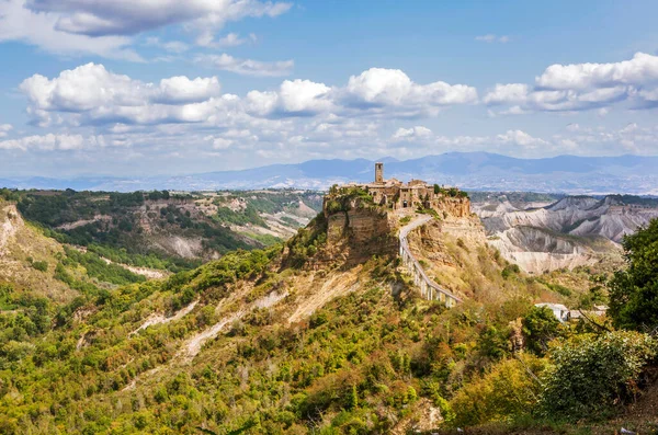 Civita Bagnoregio Medieval Castle Town Italy — Stock Photo, Image