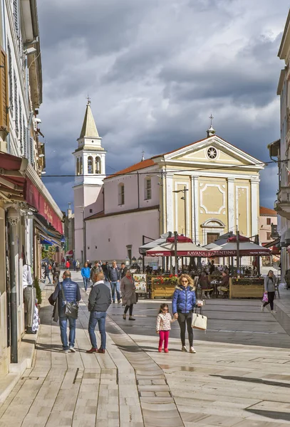 Πορεια Κροατια Μαΐου 2019 Φωτογραφία Της Εκκλησίας Της Παναγίας Των — Φωτογραφία Αρχείου