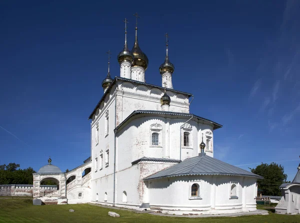 Ansámbl Nikolského Kláštera Gorochhovety Vladimírova Oblast Rusko — Stock fotografie