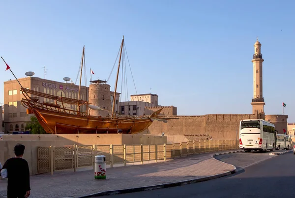 Bastakia Uma Cidade Velha Dubai Emirados Árabes Unidos — Fotografia de Stock