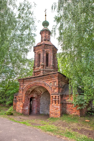 Porţile Sfinte Biserica Lui Ioan Botezătorul Din Tolchkovo Yaroslavl Inelul — Fotografie, imagine de stoc