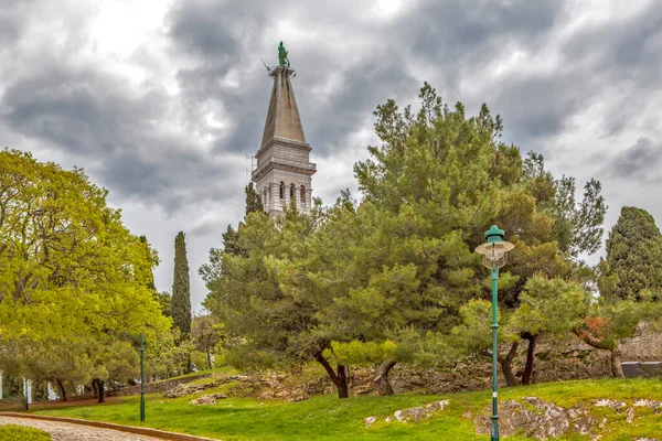 Church Euphemia Rovinj Croatia — Stock Photo, Image