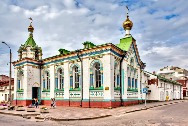 Kyrkan Helgonens Namn Zosimus Savvaty Och Herman Solovetsky Föreningen Solovetskij — Stockfoto