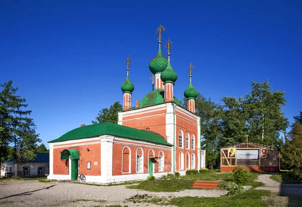 Church Alexander Nevsky Pereslavl Zalessky Yaroslavskaya Oblast Gold Ring Russia —  Fotos de Stock