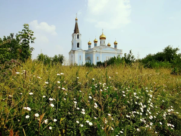 Die Kirche Der Fürbitte Der Gottesmutter Kamensk Uralski Gebiet Swerdlowsk — Stockfoto