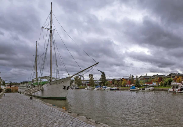 Scheepsrestaurant Gluckauf Porvoo Finland Datum Van Filmen September 2018 — Stockfoto