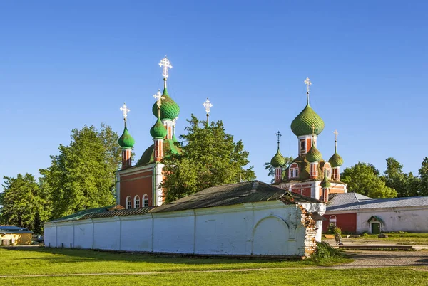Vladimirsky Cathedral Church Alexander Nevsky Pereslavl Zalessky Yaroslavl Region Gold — Stock Photo, Image