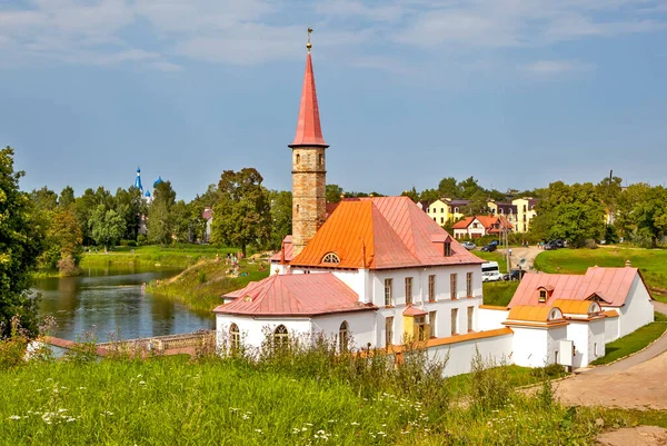 Church River Summer — Stock Photo, Image