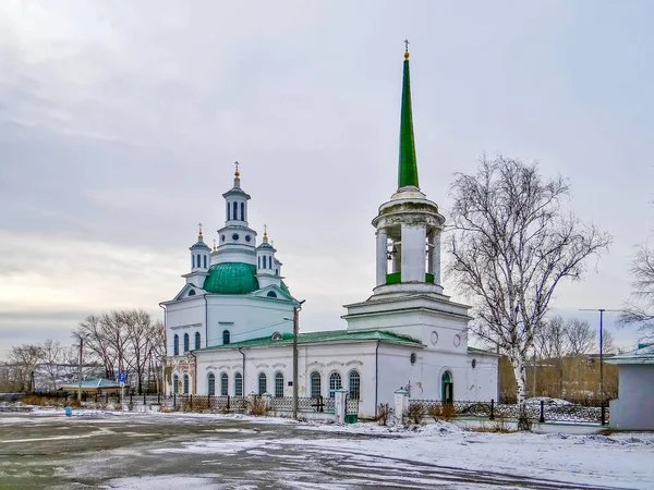 Holy Trinity Cathedral Alapaevsk Sverdlovsk Region Russia Date Shooting April — Stock Photo, Image