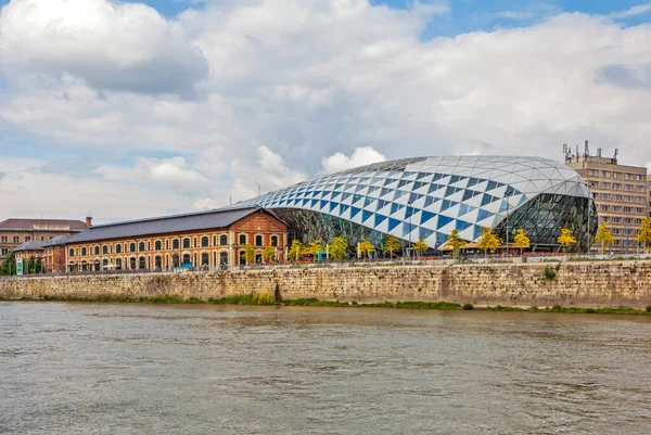 Budapest Węgry Kwiecień 2019 Zdjęcie Kompleksu Handlowego Balna — Zdjęcie stockowe
