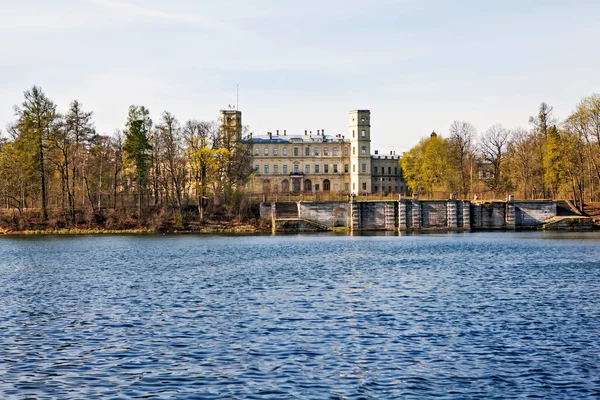 Het Great Gatchina Palace Buitenwijken Van Petersburg Rusland Datum Van — Stockfoto