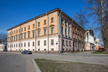 St. Petersburg İlahiyat Akademisi. St. Petersburg 'da. - Rusya. Çekim tarihi: 7 Nisan 2019
