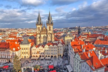 PRAG, CZECH CUMHURİYETİ - 20 ARALIK 2011:.