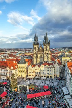 PRAG, CZECH CUMHURİYETİ - 20 ARALIK 2011:.