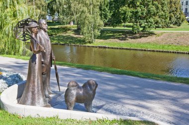 George Armistead ve eşinin anıtı. Riga. - Letonya. Çekim tarihi 23 Ağustos 2018