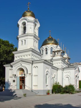 Holy Ascension Cathedral in the city of Gelendzhik. Krasnodar region. Russia.Date of filming September 4, 2011