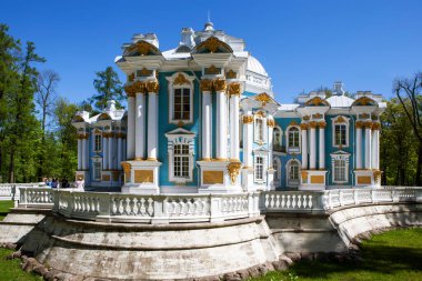 TSARSKOYE SELO, RUSSIA - 18 Mayıs 2019: Pavilion 