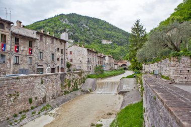 Camignano, Gubbio 'yu geçen küçük bir dere..