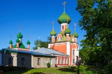 Church of Alexander Nevsky. Pereslavl-Zalessky. Yaroslavskaya oblast. Gold ring of Russia.Date of shooting May 28, 2018