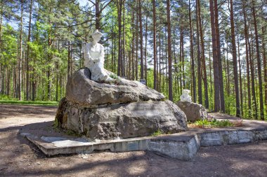 Dünyanın en ünlü simgesinin başkenti olan şehrin heykeli.