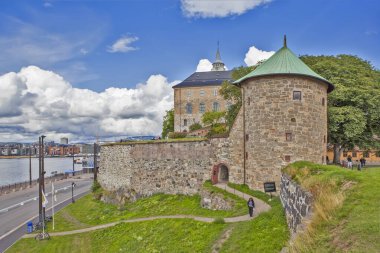 Akershus Kalesi. Oslo. Norveç. Çekim tarihi 23 Ağustos 2014.