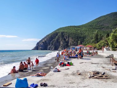 Askeri sanatoryumun plajı 