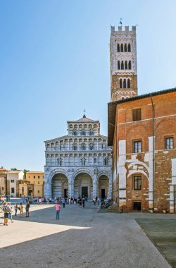 Saint Martin Katedrali. Lucca. İtalya. Çekim tarihi 18 Eylül 2018