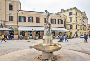 ROVINJ, CROATIA - Mayıs 06, 2019: Fotoğraf: 