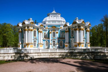 TSARSKOYE SELO, RUSSIA - 18 Mayıs 2019: Pavilion 