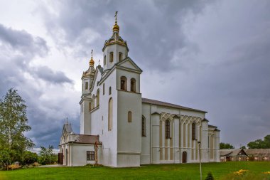 Borisoglebskaya Kilisesi. Novogrudok. Belarus. Çekim tarihi 13 Temmuz 2018.