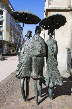 AÇİN, GERMANY - 2 Mayıs 2018: Heykel Fotoğrafı 