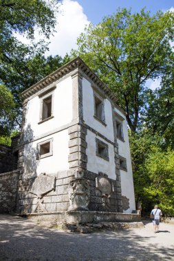 BOMARZO, İTALYA 8 EYLÜL 2017: 