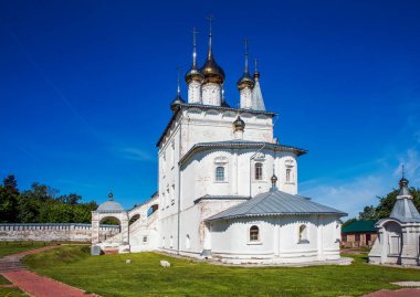 Katedral. Kutsal Trinity Nikolsky Manastırı. Gorokhovetler. Vladimir bölgesi. Rusya
