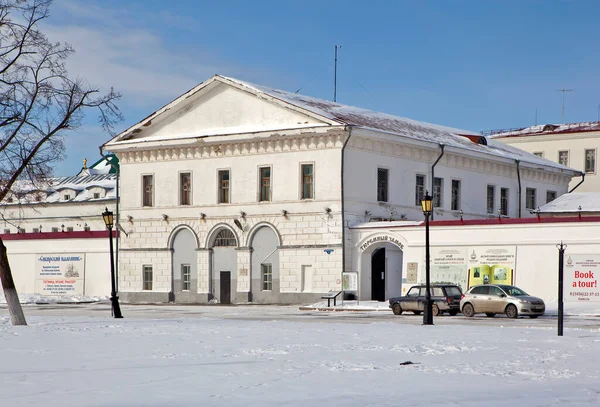 Altes Haus Wintertag — Stockfoto