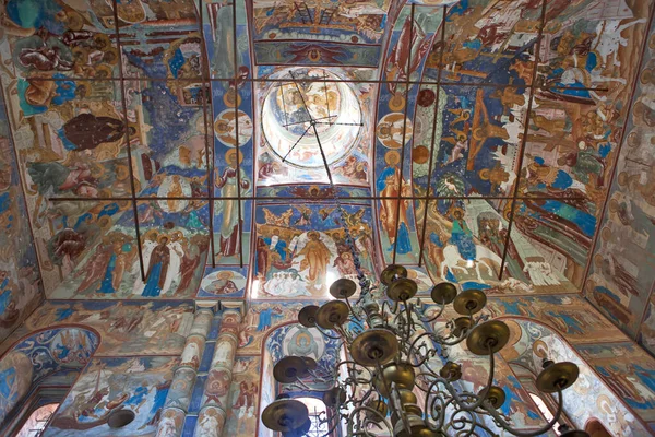 Rostov Kremlin Nın Doğumu Kilisesi Nin Freskleri Büyük Rostov Yaroslavskaya — Stok fotoğraf