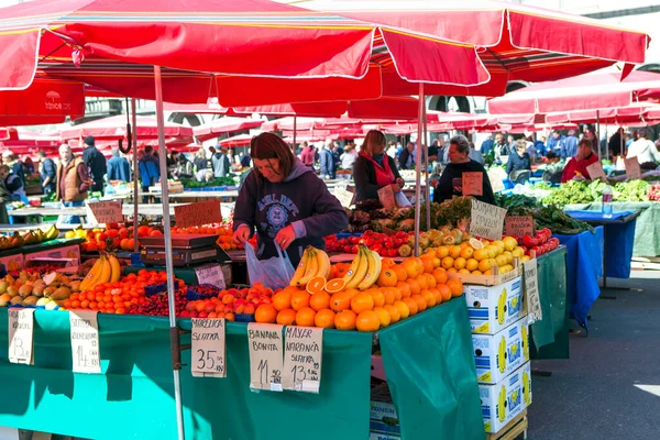 Zagreb Croatia Május 2019 Fénykép Dolac Market — Stock Fotó