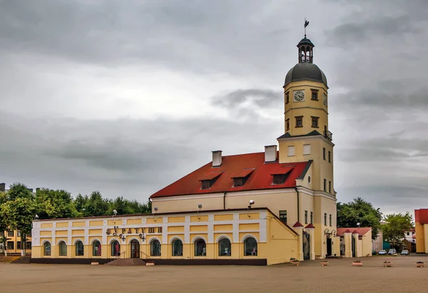 Δημαρχείο Νεσβίζ Λευκορωσία Ημερομηνία Λήψης Ιουλ 2015 — Φωτογραφία Αρχείου