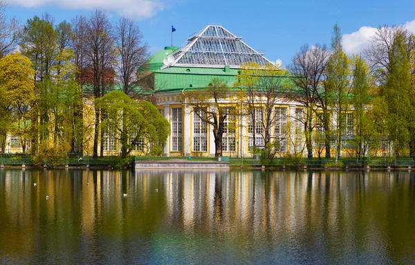 Taurische Gärten Taurischer Palast Teich Petersburg Russland Drehdatum Mai 2017 — Stockfoto