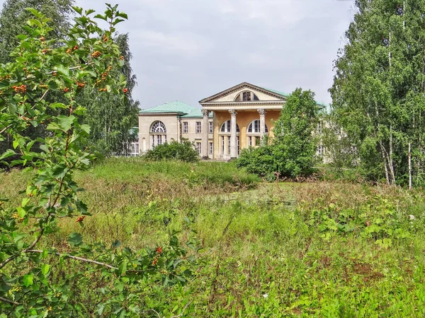 Landhuis Zhernovka Dacha Van Bezobrazovs Zicht Van Bovenaf Sint Petersburg — Stockfoto