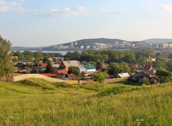 Verkh Neuvinsky Dan Novouralsk Wilayah Sverdlovsk Rusia Tanggal Syuting Juli — Stok Foto