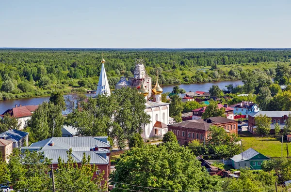 Panorama Des Sites Touristiques Centre Historique Gorokhovets Région Vladimir Russie — Photo